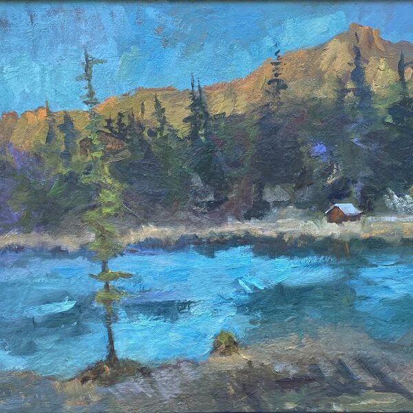 AUTUMN AT LAUENENSEE 2025 | 80X100 cm | oil on canvas