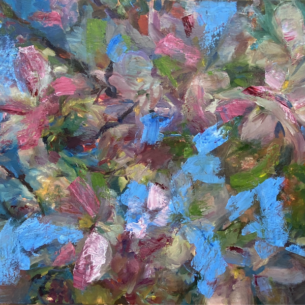 TULIP TREE 2022 | 60x70cm | oil on canvas