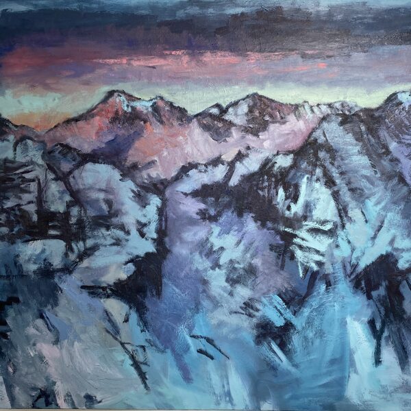 JUNGFRAU AREAL 2023 | 120x160cm | oil on canvas